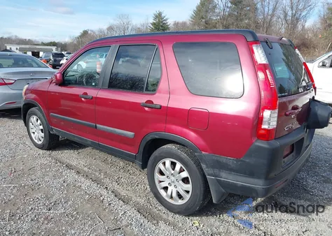 2006 Honda Cr-V Ex from USA, damaged, VIN SHSRD78856U408561